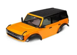Traxxas 9211X Complete 2021 Ford Bronco TRX-4 Cyber Orange Body (Requires 8080X Inner Fenders)