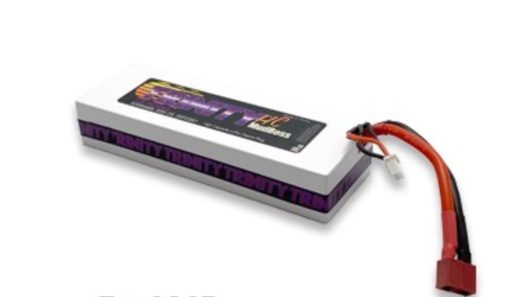 Trinity Revtech TEP2307 2S 7.4V 5200mAh 50C High Current Mudboss Battery With Deans 1 Trinity Revtech TEP2307 2S 7.4V 5200mAh 50C High Current Mudboss Battery With Deans