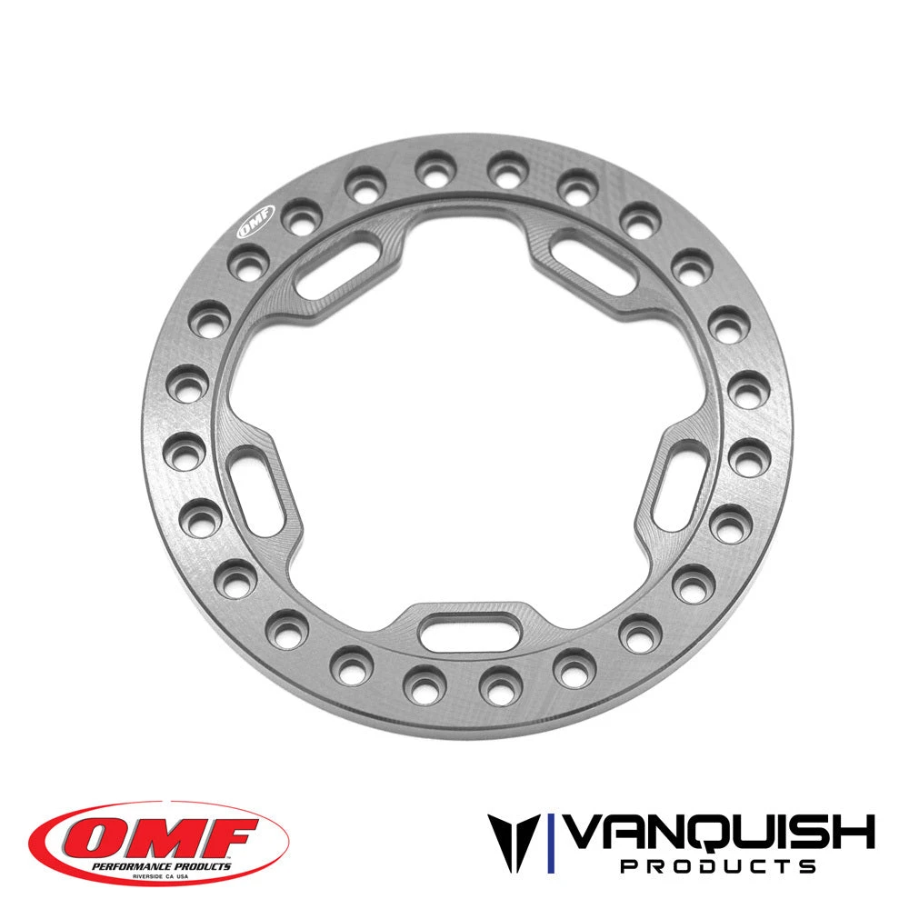 Vanquish Products VPS05116 Grey OMF Phase 5 1.9" Beadlock Ring 1 Vanquish Products VPS05116 Grey OMF Phase 5 1.9" Beadlock Ring