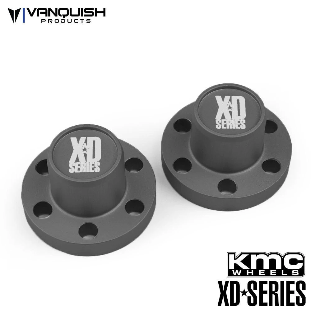 Vanquish Products VPS07722 Center Hubs KMC XD Series Grey Anodized V2 2 Pack 1 Vanquish Products VPS07722 Center Hubs KMC XD Series Grey Anodized V2 2 Pack