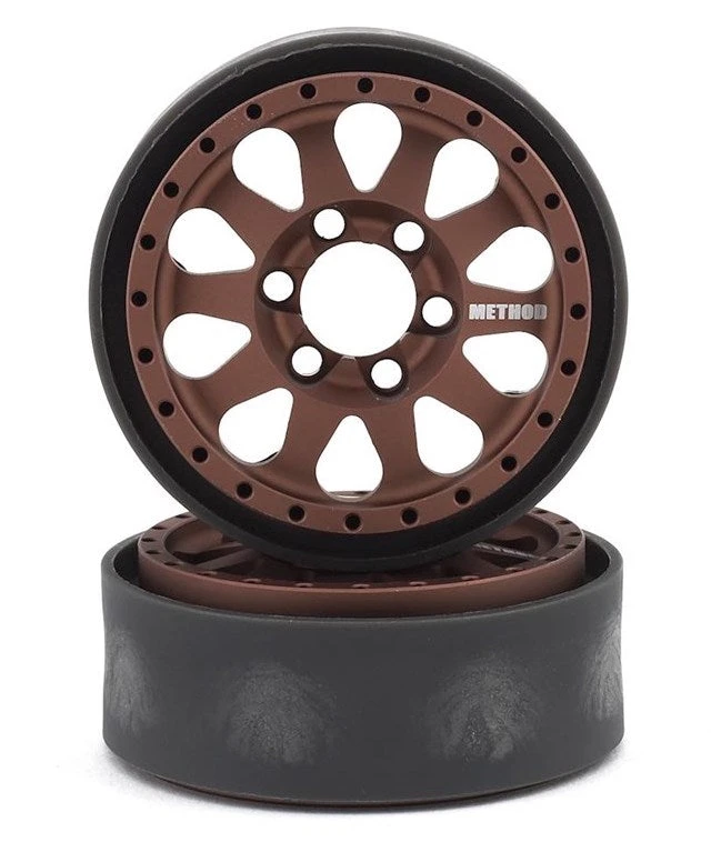 Vanquish Products VPS07762 Method 1.9 Beadlock Race Wheel 101 Bronze Anodized Aluminum 1 Pair 1 Vanquish Products VPS07762 Method 1.9 Beadlock Race Wheel 101 Bronze Anodized Aluminum 1 Pair