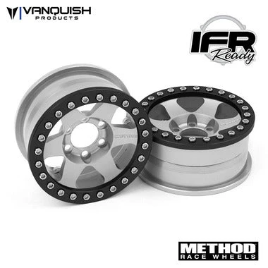 Vanquish Products VPS07764 Method 1.9 Beadlock Race Wheel 310 Clear Anodized Aluminum 1 Pair 1 Vanquish Products VPS07764 Method 1.9 Beadlock Race Wheel 310 Clear Anodized Aluminum 1 Pair