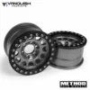 Vanquish Products VPS07912 Grey And Black Method 105 1.9" Beadlock Wheel (1 Pair)