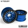 Vanquish Products VPS07916 Blue And Black Method 105 1.9" Beadlock Wheel (1 Pair)