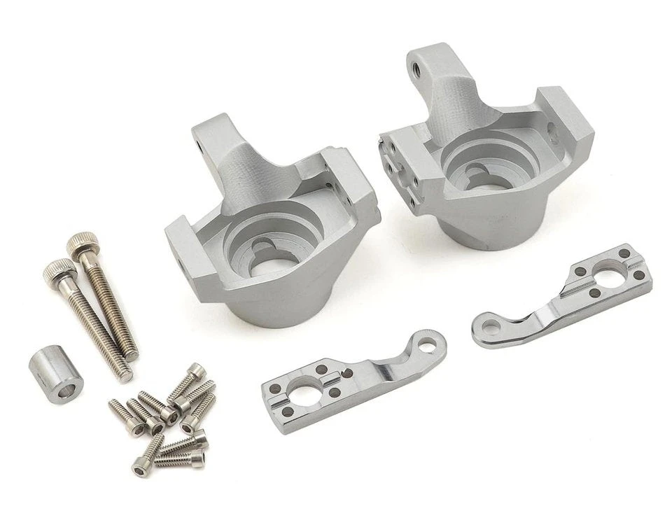 Vanquish VPS02901 Silver Aluminum Steering Knuckles For Axial SCX10 II 1 Vanquish VPS02901 Silver Aluminum Steering Knuckles For Axial SCX10 II