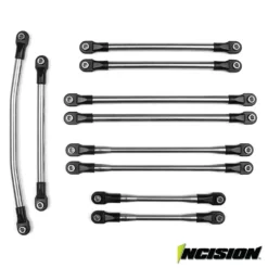 Vanquish VPSIRC00070 Incision SCX10ii 1/4 Stainless Steel Link Kit