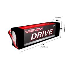 Venom DRIVE Crawler Series 15190 3S 11.1V 2200mAh 50C LiPo Battery With Uni Plug -Traxas Vehicles Model Shop venom drive crawler series 15190 3s 11 1v 2200mah 50c lipo battery with uni plug b 1