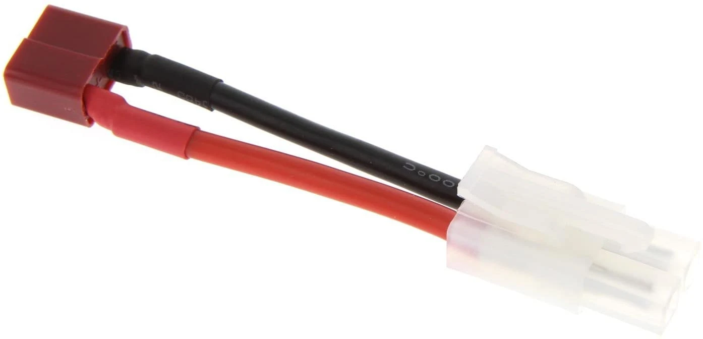 WRH H0103 Female Deans Plug To Male Tamiya Short Wires 1 WRH H0103 Female Deans Plug To Male Tamiya Short Wires